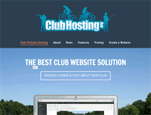 Tablet Screenshot of clubhosting.org